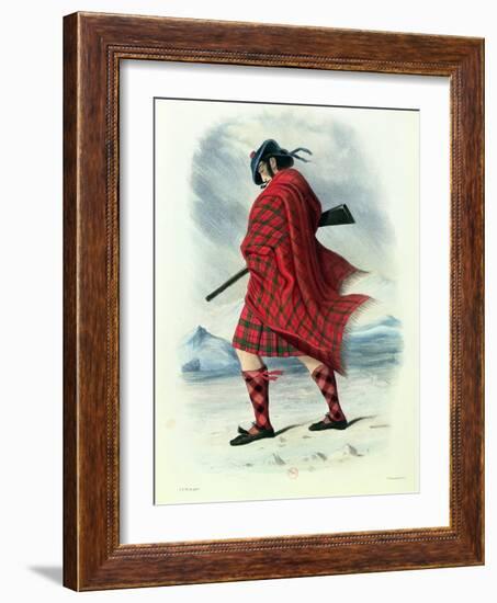 Scotsman in Highland Dress-Robert Ronald McIan-Framed Giclee Print