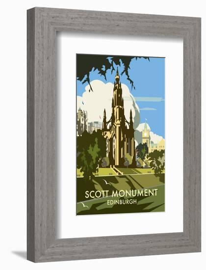 Scott Monument, Edinburgh - Dave Thompson Contemporary Travel Print-Dave Thompson-Framed Giclee Print