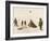 Scott's Team Arrive at the South Pole to Find That Amundsen's Crew Have Beaten Them to It-null-Framed Photographic Print