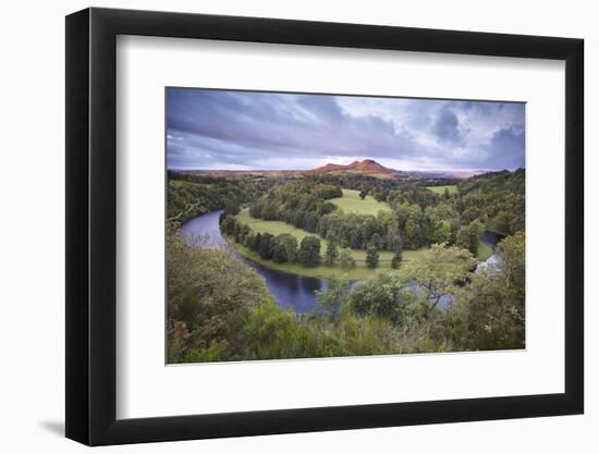 Scott's View Looking Towards Eildon Hill with the River Tweed in the Foreground, Scotland, UK-Joe Cornish-Framed Photographic Print