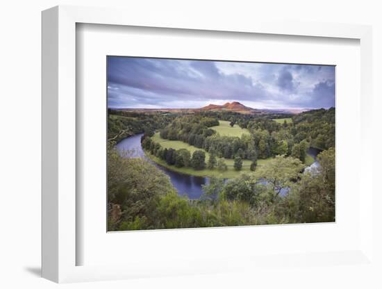 Scott's View Looking Towards Eildon Hill with the River Tweed in the Foreground, Scotland, UK-Joe Cornish-Framed Photographic Print