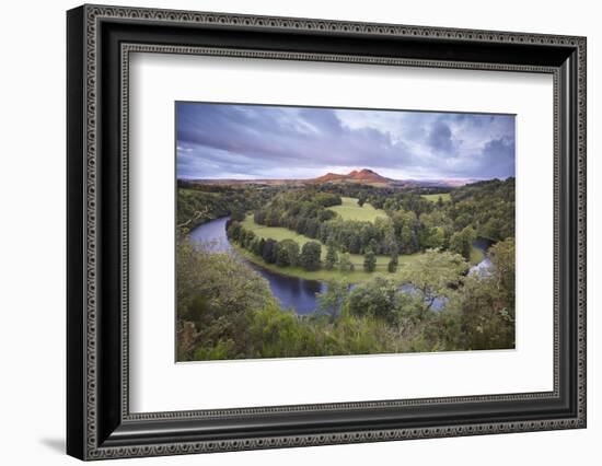 Scott's View Looking Towards Eildon Hill with the River Tweed in the Foreground, Scotland, UK-Joe Cornish-Framed Photographic Print