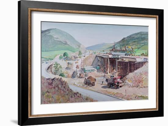 Scott Wilson Kirkpatrick & Partners-Borrowbeck Viaduct 1968-Terence Cuneo-Framed Giclee Print