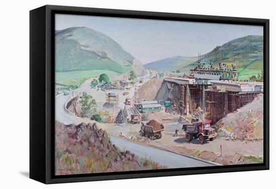 Scott Wilson Kirkpatrick & Partners-Borrowbeck Viaduct 1968-Terence Cuneo-Framed Premier Image Canvas