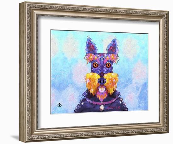 Scottie Dog L-Fernando Palma-Framed Giclee Print