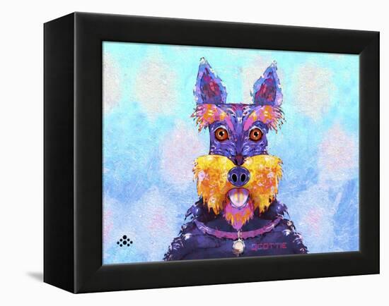 Scottie Dog L-Fernando Palma-Framed Premier Image Canvas