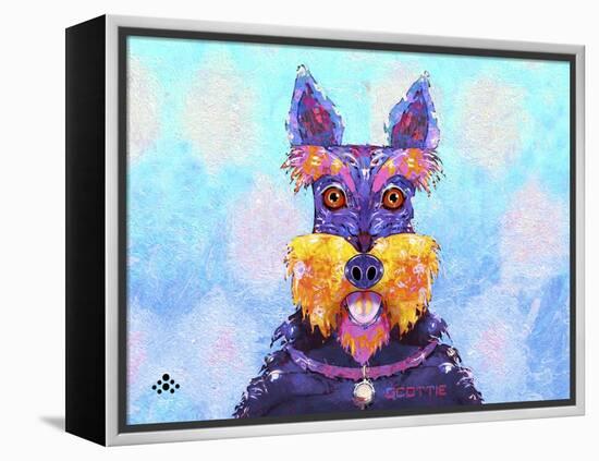 Scottie Dog L-Fernando Palma-Framed Premier Image Canvas