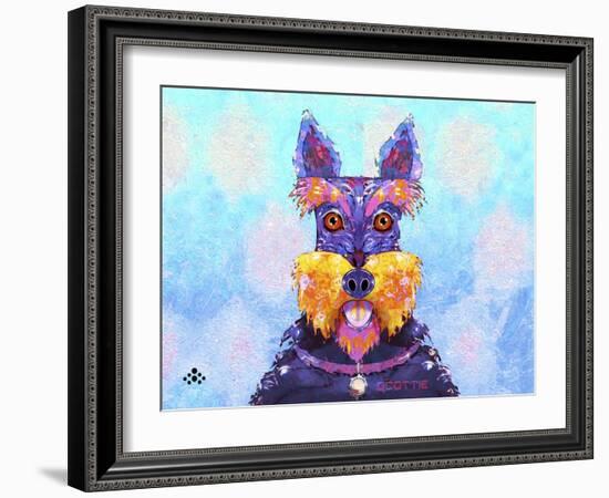 Scottie Dog L-Fernando Palma-Framed Giclee Print