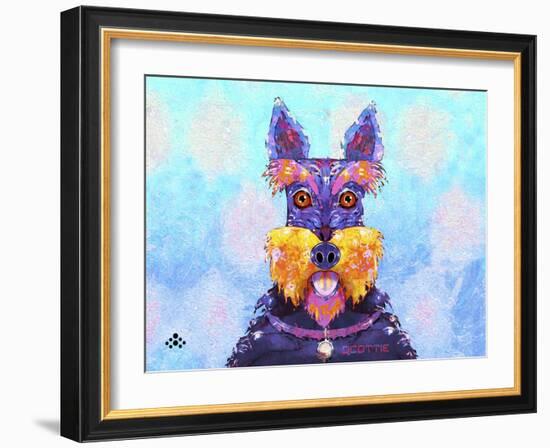 Scottie Dog L-Fernando Palma-Framed Giclee Print