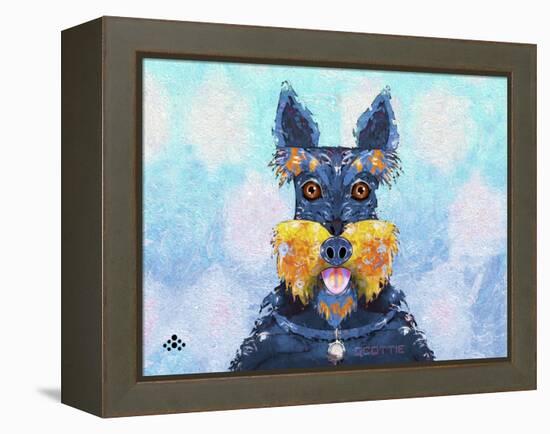 Scottie Dog LI-Fernando Palma-Framed Premier Image Canvas