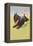 Scottie Dog with Bat-null-Framed Stretched Canvas