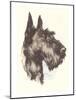 Scottie Dog-null-Mounted Art Print