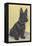 Scottie Dog-null-Framed Stretched Canvas