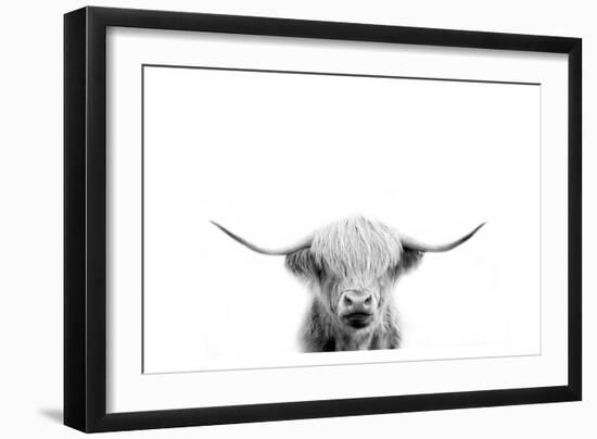 Scottish Cow-Leah Straatsma-Framed Art Print