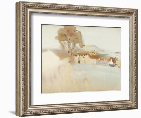 Scottish Farm by an Estuary-Arthur Melville-Framed Giclee Print