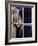 Scottish Fold Cat Balanced on Window Bar, Italy-Adriano Bacchella-Framed Photographic Print