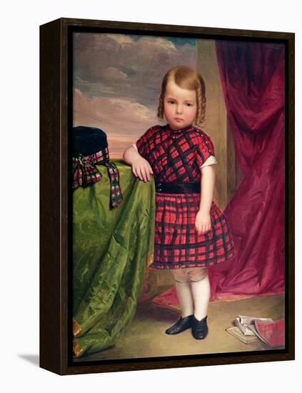 Scottish Girl, 1870-William Cogswell-Framed Premier Image Canvas