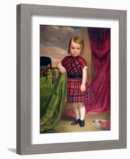 Scottish Girl, 1870-William Cogswell-Framed Giclee Print