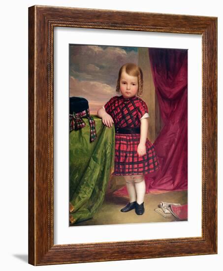 Scottish Girl, 1870-William Cogswell-Framed Giclee Print