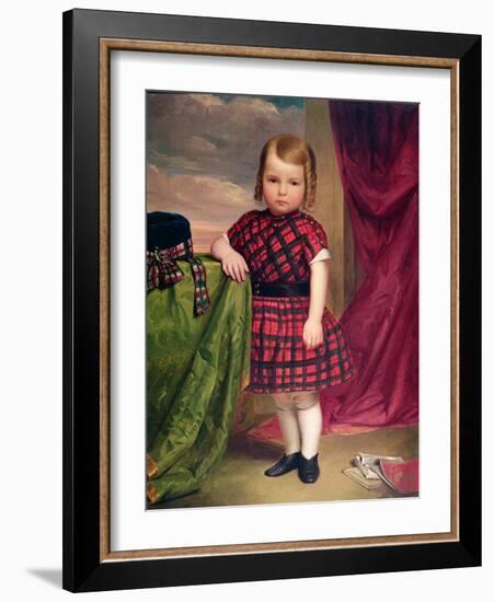 Scottish Girl, 1870-William Cogswell-Framed Giclee Print