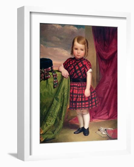 Scottish Girl, 1870-William Cogswell-Framed Giclee Print
