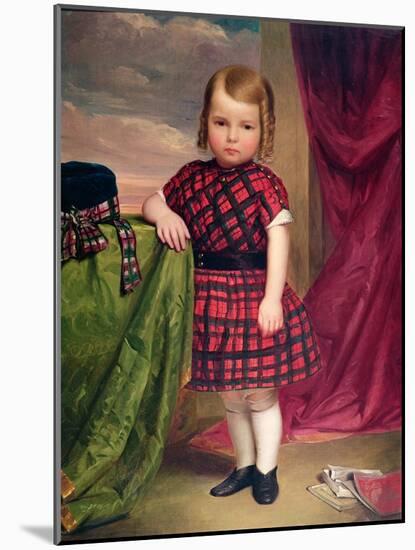 Scottish Girl, 1870-William Cogswell-Mounted Giclee Print