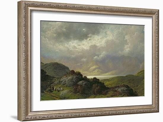 Scottish Landscape-Gustave Doré-Framed Giclee Print