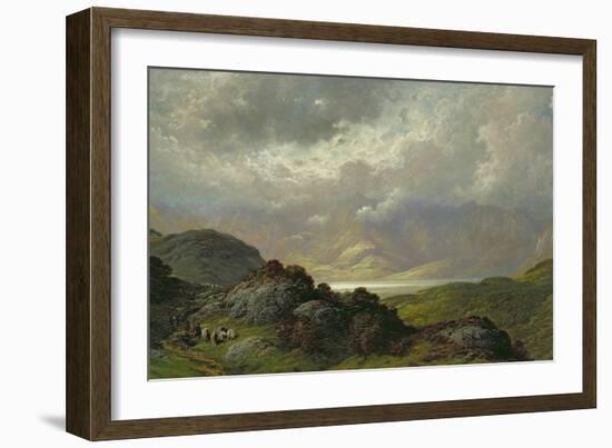 Scottish Landscape-Gustave Doré-Framed Giclee Print