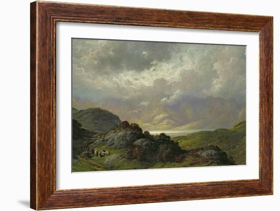 Scottish Landscape-Gustave Doré-Framed Giclee Print