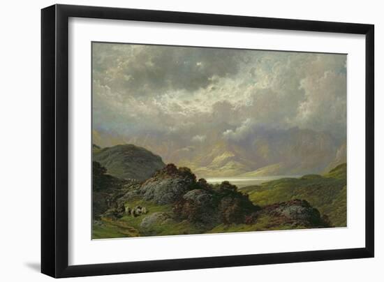 Scottish Landscape-Gustave Doré-Framed Giclee Print