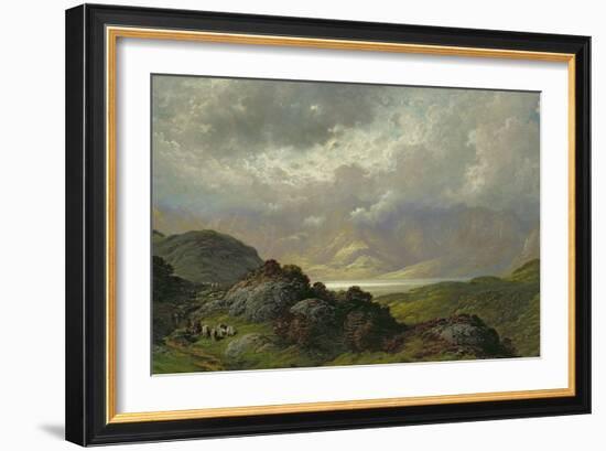 Scottish Landscape-Gustave Doré-Framed Giclee Print