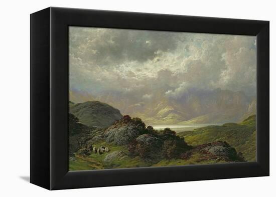 Scottish Landscape-Gustave Doré-Framed Premier Image Canvas