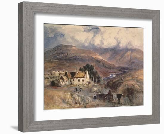 Scottish Landscape-Sir Joseph Noel Paton-Framed Giclee Print