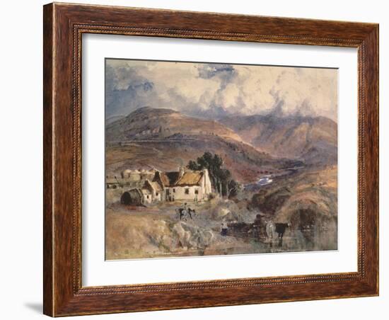 Scottish Landscape-Sir Joseph Noel Paton-Framed Giclee Print