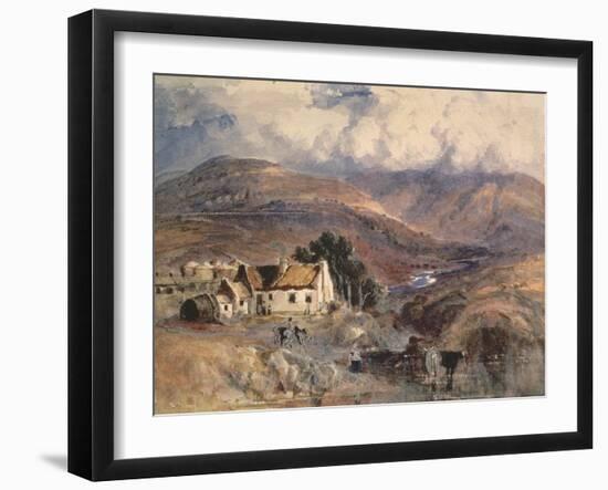 Scottish Landscape-Sir Joseph Noel Paton-Framed Giclee Print