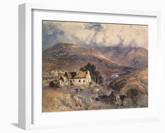 Scottish Landscape-Sir Joseph Noel Paton-Framed Giclee Print