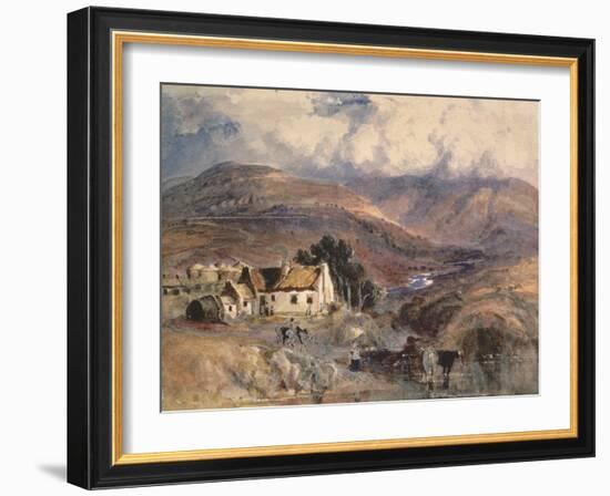 Scottish Landscape-Sir Joseph Noel Paton-Framed Giclee Print