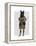 Scottish Terrier in Kilt-Fab Funky-Framed Stretched Canvas