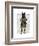 Scottish Terrier in Kilt-Fab Funky-Framed Art Print