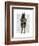 Scottish Terrier in Kilt-Fab Funky-Framed Art Print