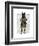 Scottish Terrier in Kilt-Fab Funky-Framed Art Print