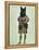 Scottish Terrier in Kilt-Fab Funky-Framed Stretched Canvas