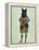 Scottish Terrier in Kilt-Fab Funky-Framed Stretched Canvas