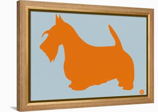 Scottish Terrier Orange-NaxArt-Framed Stretched Canvas