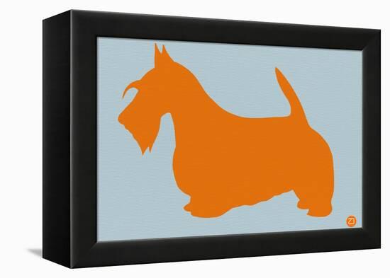 Scottish Terrier Orange-NaxArt-Framed Stretched Canvas