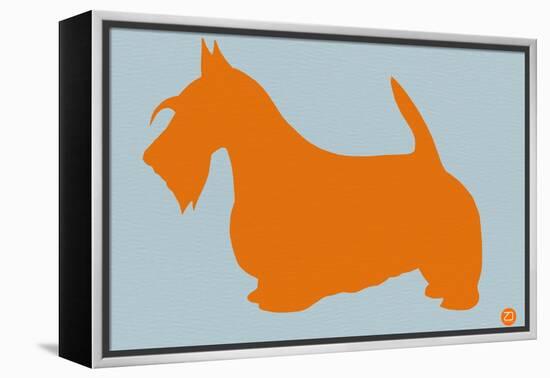 Scottish Terrier Orange-NaxArt-Framed Stretched Canvas