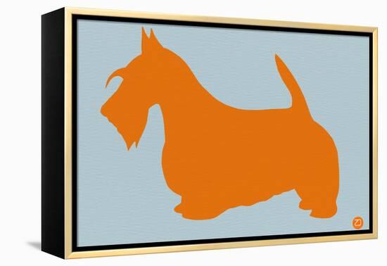 Scottish Terrier Orange-NaxArt-Framed Stretched Canvas