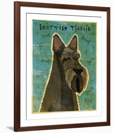 Scottish Terrier-John Golden-Framed Giclee Print
