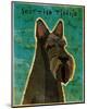 Scottish Terrier-John Golden-Mounted Art Print