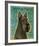 Scottish Terrier-John W^ Golden-Framed Art Print